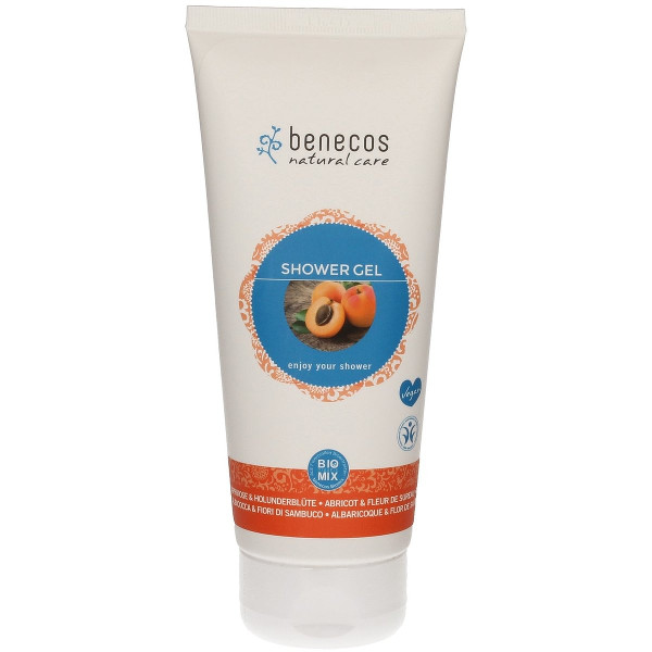 BENECOS Gel de ducha de Albaricoque y flor de Saúco